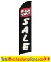 SNF310 BLACK FRIDAY SALE Flag, Windless Swooper Flags (11.5')